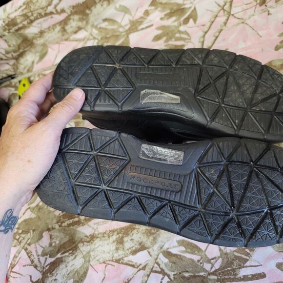 Rockport Truflex Lightweight Comfort Support Shoe Black Mens Size 9 1/2 - Picture 7 of 10